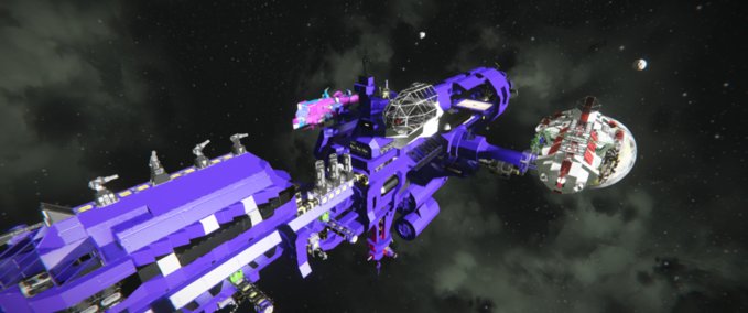 Blueprint Space station Space Engineers mod