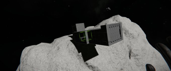 Blueprint Rock base Space Engineers mod