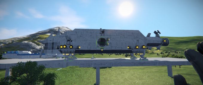 Blueprint *** ship Space Engineers mod