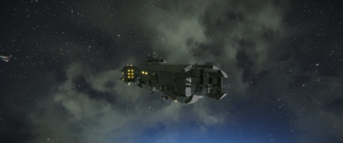 Blueprint Halcyon Class Destroyer Space Engineers mod