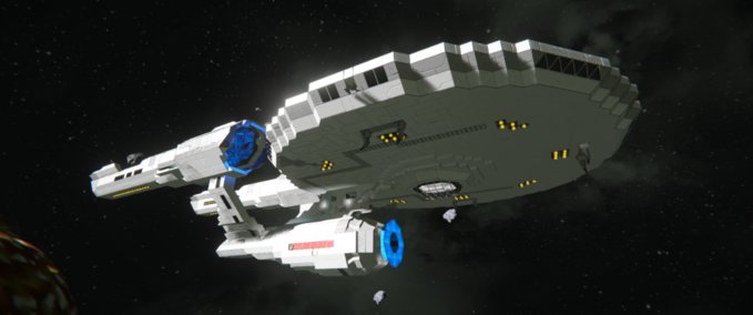 Blueprint Uss Enterprise NCC-1701(kelvin timeline) Space Engineers mod