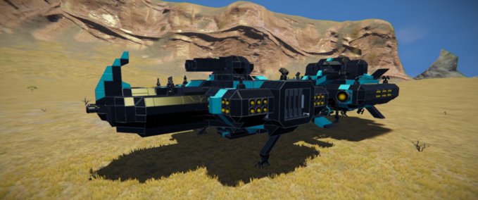 Blueprint EFS Capital Ship Aronnax Space Engineers mod