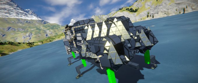 Blueprint Modularshipv1.0 Space Engineers mod