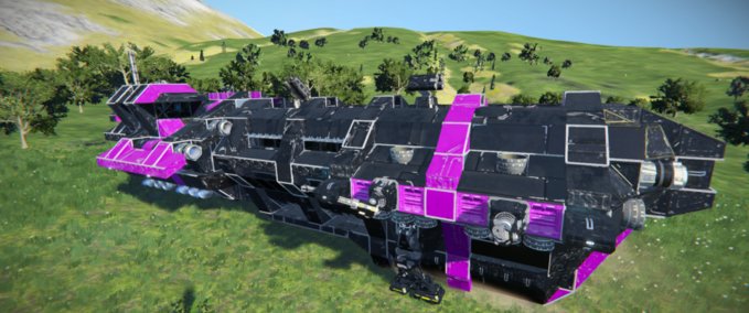 Blueprint Gr1m - Leo Space Engineers mod