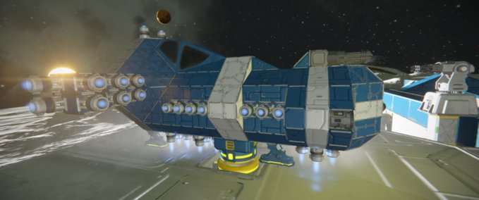 Blueprint Moon Deterrent Space Engineers mod