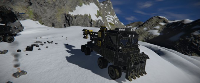 Blueprint Reaper mining rig Space Engineers mod