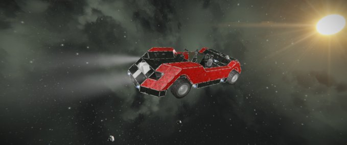 Blueprint tesla roadstar mk1 Space Engineers mod