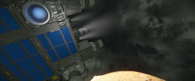 Blueprint Flying station Space Engineers mod