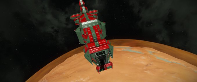 Blueprint Red stinger Space Engineers mod