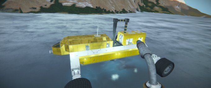 Blueprint Turtle Rover Mineing Mrk1 Space Engineers mod