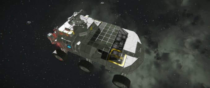 Blueprint Light recon car Mk ** Space Engineers mod