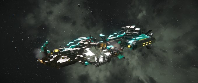 EFS Capital Ship Aronnax-Battle Damage Mod Image