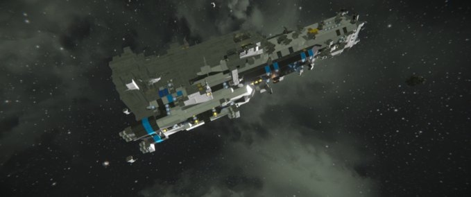 Blueprint D-37_Timberwolf Space Engineers mod