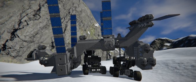 Blueprint Hall away Space Engineers mod