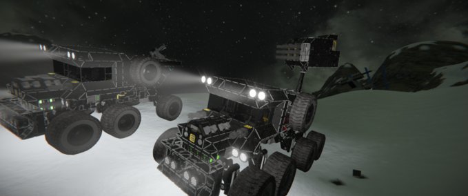 Blueprint Reaper 8x8   AA fully working turret Space Engineers mod