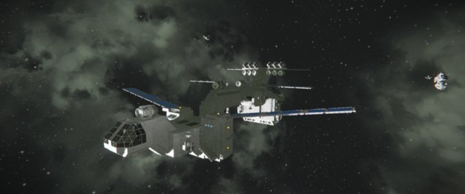 Blueprint Large atmo hauler Space Engineers mod