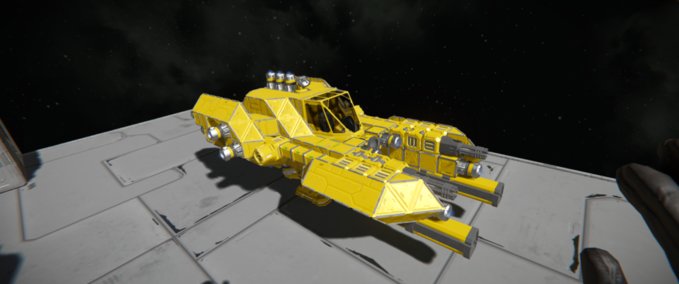 Blueprint Fighter Space Engineers mod