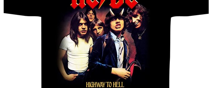 Other Highway To Hell Shirt Skater XL mod