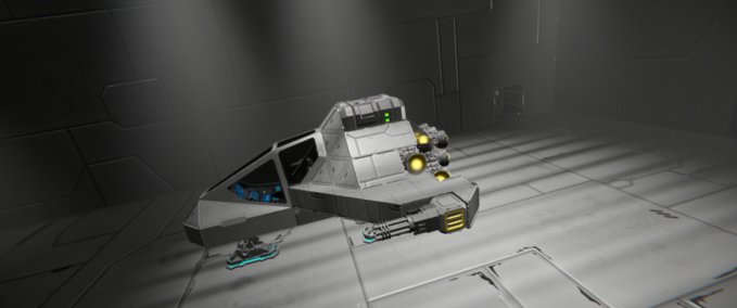 Blueprint Tiny Fighter Space Engineers mod