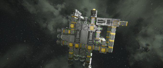 Blueprint Large grid engine block Space Engineers mod