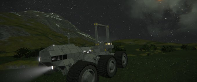 Blueprint Scorpion Industrial Mining Platform Space Engineers mod