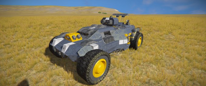 Blueprint The Wolf Space Engineers mod