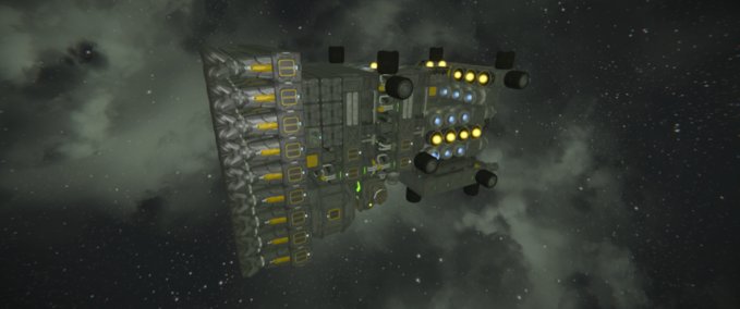 Blueprint Mega Miner Facility Space Engineers mod