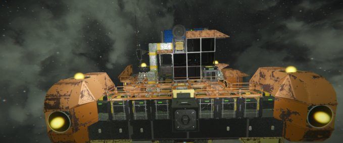 Blueprint The Hopper Space Engineers mod