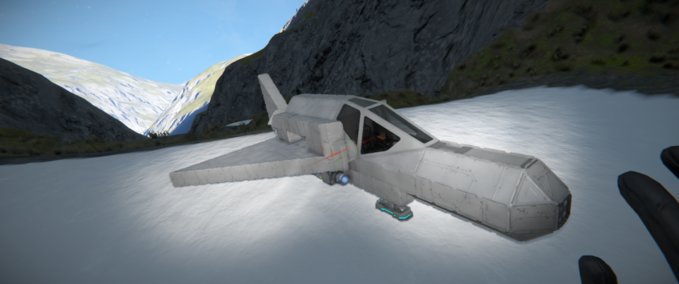 Blueprint Fighter Space Space Engineers mod