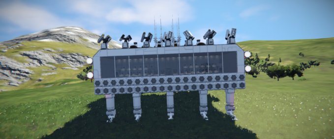 Blueprint Large Grid 5847 Space Engineers mod