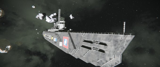 Blueprint HMS Royal Oak Space Engineers mod