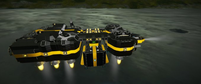 Blueprint OII spear drop Space Engineers mod