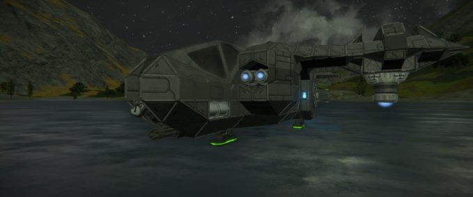 Blueprint RCSP - Raven ion Space Engineers mod