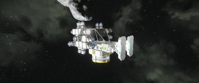 Blueprint Zero G Tugboat 2.0 Space Engineers mod