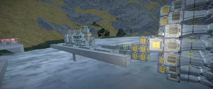 Blueprint Tunnelbohrer test Space Engineers mod