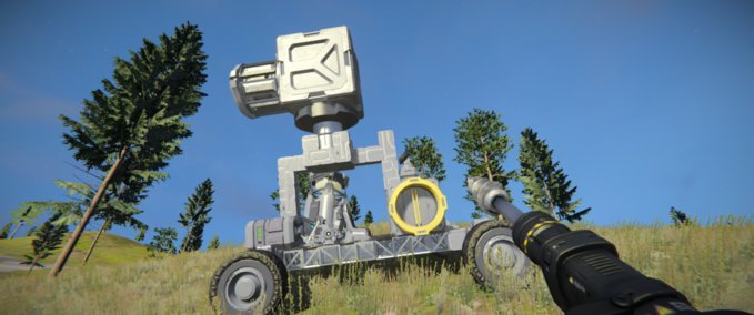 Blueprint Ore rover Space Engineers mod