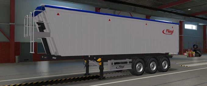 Trailer Tipper Trailer v1.0 by Ghost_99 [1.38.x] Eurotruck Simulator mod