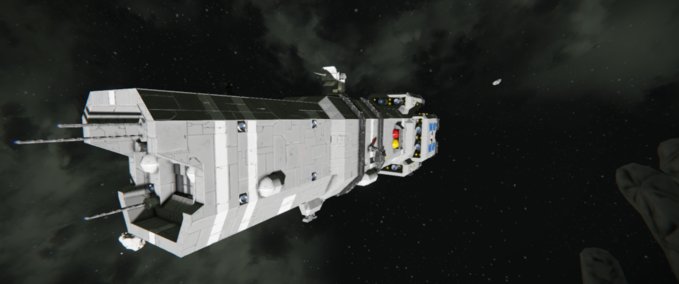 Blueprint Dunsworth class - Civilian Starcruiser (No Mods) Space Engineers mod