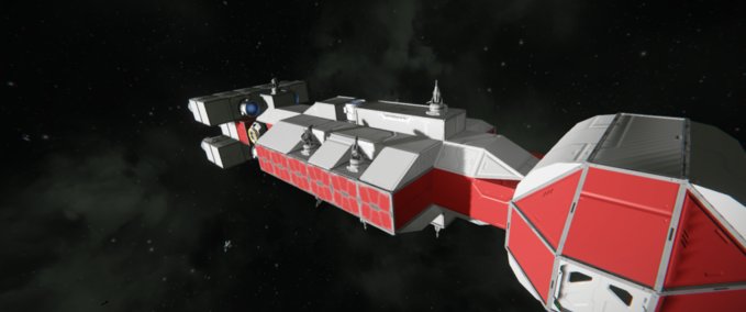 Blueprint Rebel CR90 Corvette Space Engineers mod