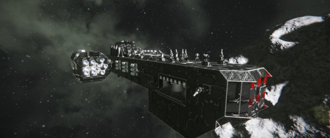 Blueprint Theta Class Corvette Space Engineers mod