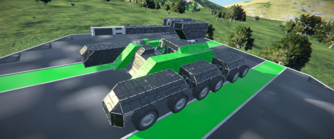 Blueprint NIO heavy tank mk2 Space Engineers mod