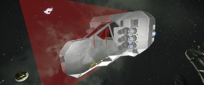 Blueprint TRG SYD HSR Heavy Ion Fighter MK1 Space Engineers mod