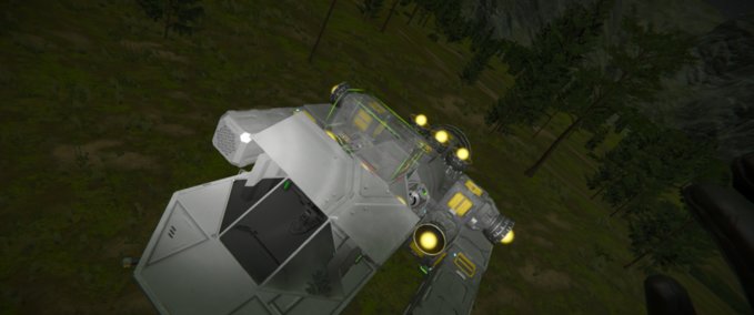 Blueprint USS Llama Space Engineers mod