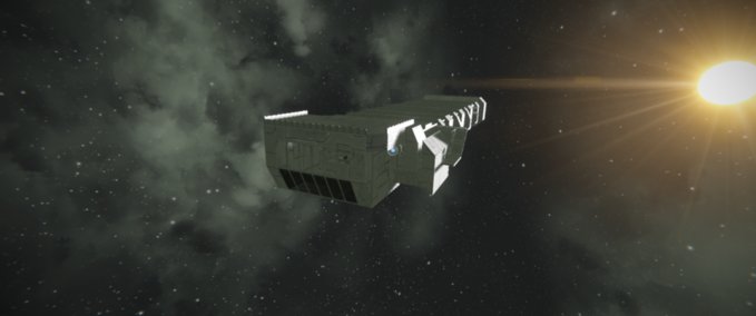 Blueprint Cargo frigate Space Engineers mod