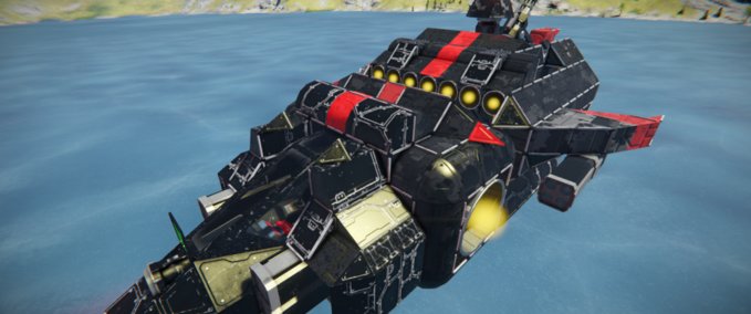 Blueprint Void Shark Fighter_4 Space Engineers mod