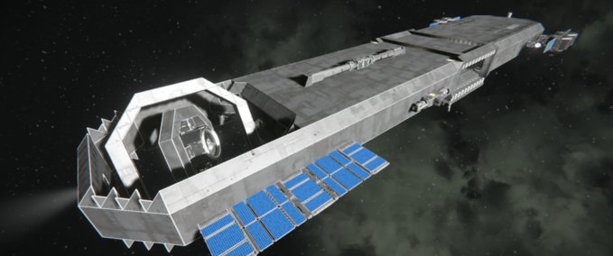 Blueprint Deep Space Drifter Space Engineers mod