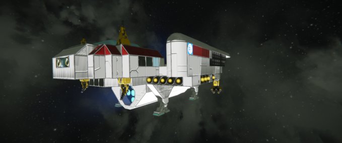 Blueprint Star Trek - Cardinal Courier Space Engineers mod