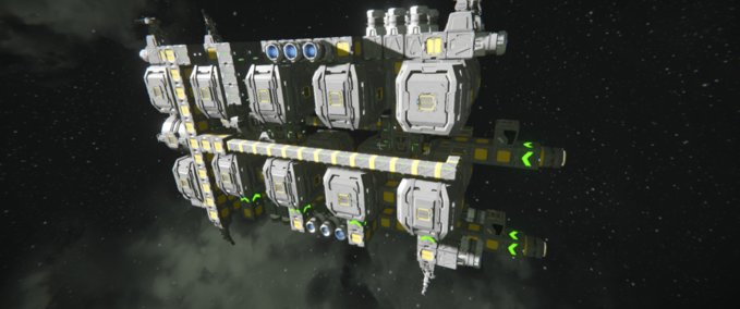 Blueprint Mega Cargo Space Engineers mod