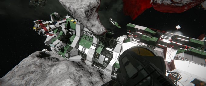Blueprint Encounter Mercenary Wreckage Space Engineers mod