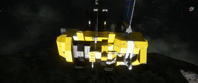 Blueprint Encounter Mining Outpost Space Engineers mod